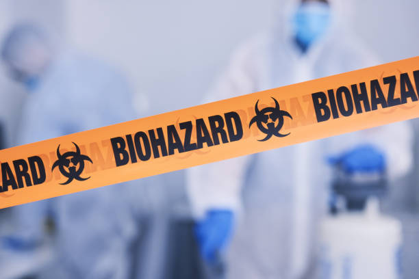 Professional Blood Cleanup technician working in Oak Ridge, TN